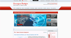 Desktop Screenshot of convergence-strategies.com